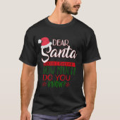 Funny Santa T-shirt (Voorkant)
