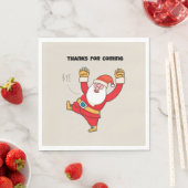 Funny santa thanks for coming servet (Insitu)