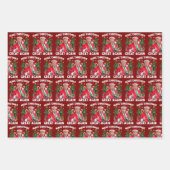 Funny Santa Trump | Make Christmas Great Again Inpakpapier Vel (Voorkant 3)
