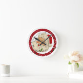 Funny Santa ~ Wall klok (Huis)