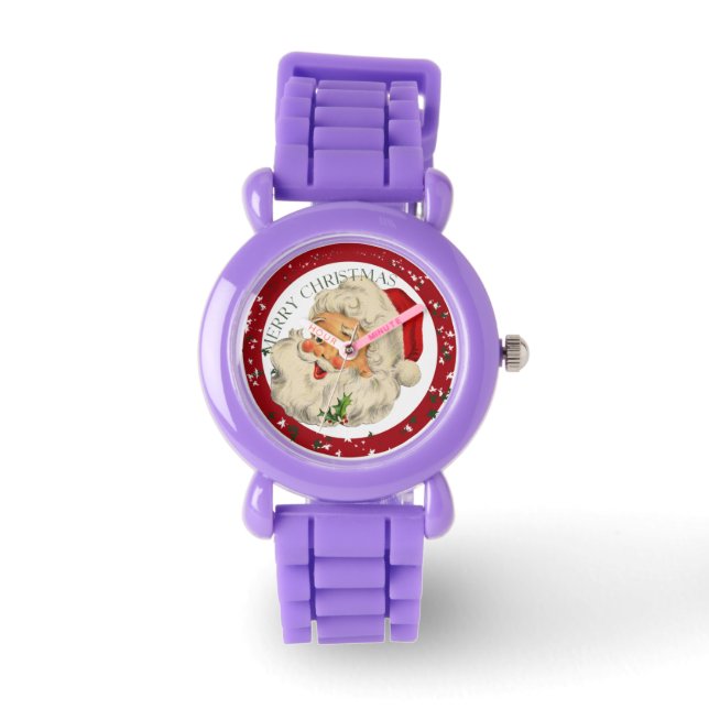 Funny Santa ~ Wrist Watch Horloge (Voorkant)