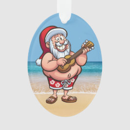 Funny Santa - Zie achteraan - Ornament