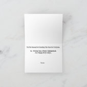 Funny Santas Chrismukkah Wenskaart Kaart (Binnen)