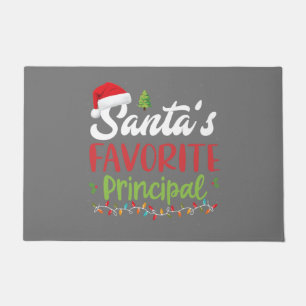 Funny Santa's favoriete kerstman Deurmat