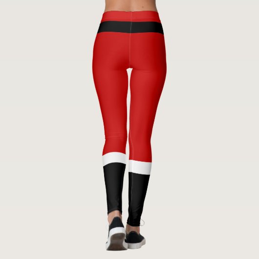 Funny Santa's Suit ~ Kerstmis Leggings (Achterkant)