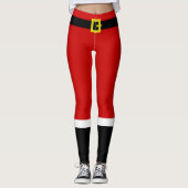 Funny Santa's Suit ~ Kerstmis Leggings (Voorkant)