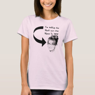Funny Sarah Palin 2012 Dames T-shirt