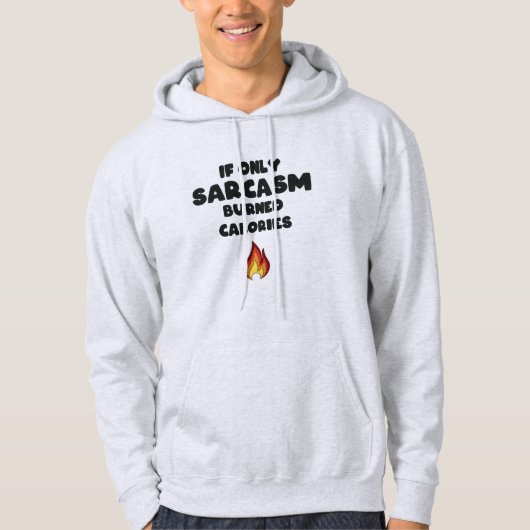 Funny Sarcasm citeert Tiener Mannen Sarcastisch Hoodie (Voorkant)
