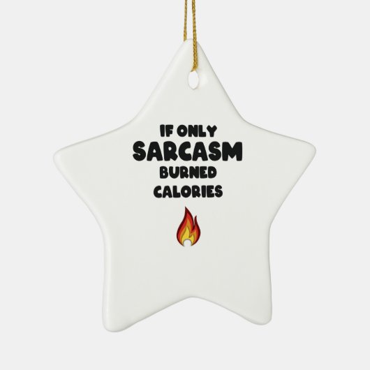 Funny Sarcasm citeert Tiener Mannen Sarcastisch Keramisch Ornament (Rechts)