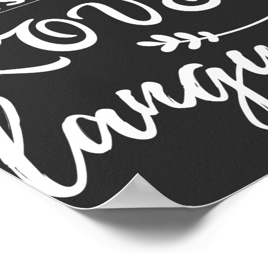 Funny Sarcasm is mijn liefdestaal Poster (Hoek)