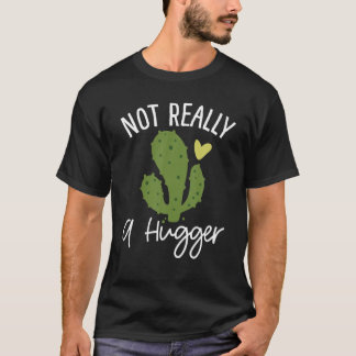 Funny Sarcasm is niet echt een hugger Sarcastic Hu T-shirt