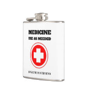 Funny Sarcasm Red Cross Medicine Quote Heupfles (Links)