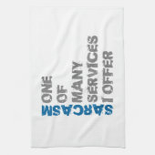 Funny Sarcasm Theedoek (Verticaal)