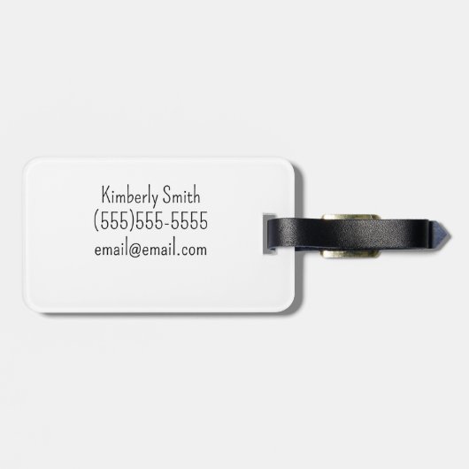 Funny Sarcasm Travel Bagagelabel (Achterkant horizontaal)