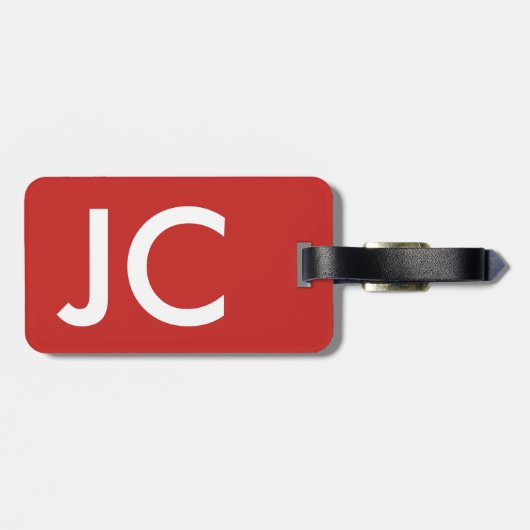 Funny Sarcastic Animal Pun en Humor Duck off Bagagelabel (Achterkant horizontaal)