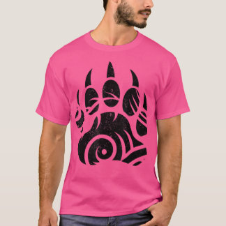 Funny Sarcastic Beer Paw Touch Ghost Native Ame T-shirt