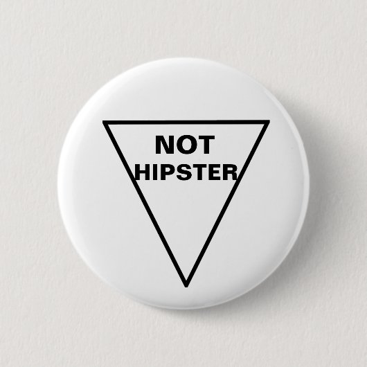 Funny Sarcastic Black White Pins Ronde Button 5,7 Cm (Voorkant)