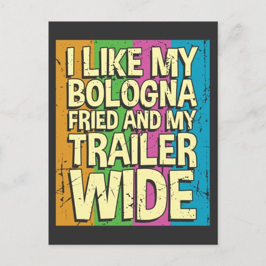 Funny Sarcastic Camper - Rednek Camping Briefkaart (Voorkant)