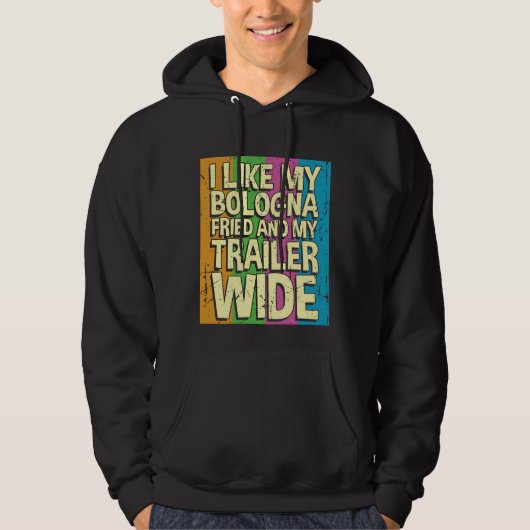 Funny Sarcastic Camper - Rednek Camping Hoodie (Voorkant)