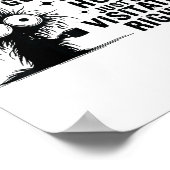 Funny Sarcastic Cat I Feel Like Work Got Custody O Poster (Hoek)