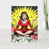 Funny Sarcastic Christmas Humor Kaart (Voorkant)