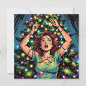 Funny Sarcastic Christmas Humor Kaart (Voorkant)