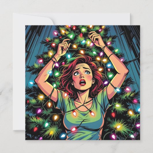 Funny Sarcastic Christmas Humor Kaart (Voorkant)