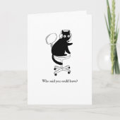 Funny & Sarcastic Congratulations on New Job Card Kaart (Voorkant)