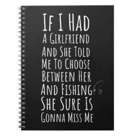 Funny Sarcastic Fisherman Gifts For Men Quote Him Notitieboek