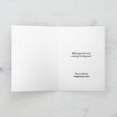 Funny Sarcastic Getting Ouder Birthday Kaart (Binnen)