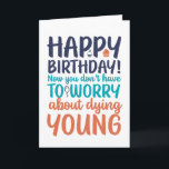 Funny Sarcastic Getting Ouder Birthday Kaart<br><div class="desc">Grappig,  grappig en soms sarcastisch verjaardagskaarten voor je familie en vrienden. Haal deze leuke kaart voor je speciale iemand. Bezoek onze winkel voor meer coole verjaardagskaarten.</div>