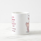 Funny Sarcastic Goat Magische Mok (Center)