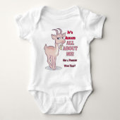 Funny Sarcastic Goat Romper (Voorkant)