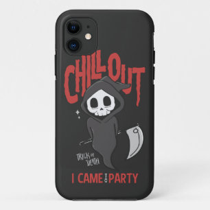 Funny Sarcastic Grim Reaper Halloween Party Case-Mate iPhone Case