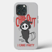 Funny Sarcastic Grim Reaper Halloween Party Case-Mate iPhone Case (Achterkant)