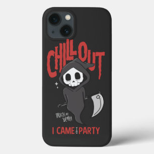 Funny Sarcastic Grim Reaper Halloween Party Case-Mate iPhone Case