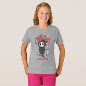 Funny Sarcastic GrimReaper Halloween Party Costume T-shirt (Voorkant volledig)