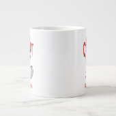 Funny Sarcastic GrimReaper Halloween Party Grote Koffiekop (Voorkant)