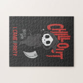 Funny Sarcastic GrimReaper Halloween Party Legpuzzel (Horizontaal)