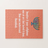 Funny Sarcastic Hanukkah Chanukah Cellphone Quote Legpuzzel (Horizontaal)