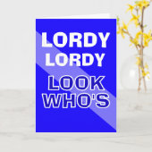 Funny   sarcastic happy Birthday wish Kaart (Gele Bloem)