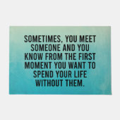 Funny Sarcastic Introvert Humor Gezegde Deurmat (Voorkant)