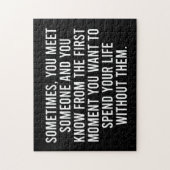 Funny Sarcastic Introvert Humor Gezegde Legpuzzel (Verticaal)