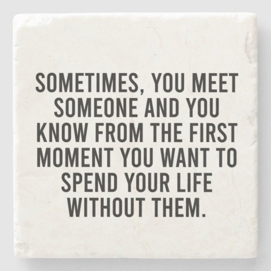 Funny Sarcastic Introvert Humor Gezegde Stenen Onderzetter (Voorkant)