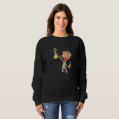 Funny Sarcastic Mad Chemistry Scientist Graphic Co Trui (Voorkant volledig)