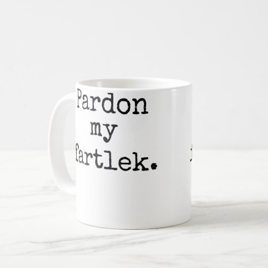 Funny Sarcastic Marathon Runner Running Fitness Wo Koffiemok (Voorkant links)