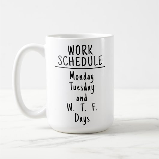 Funny Sarcastic Office Humor Koffiemok (Links)