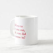 Funny Sarcastic Office Mug Koffiemok (Voorkant links)