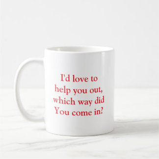 Funny Sarcastic Office Mug Koffiemok