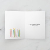 Funny & Sarcastic Old Age Humor Happy Birthday Kaart (Binnen)